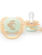 Philips Avent Ultrasoft Night SCF094/02 0-6m dudlík Neutral 2 ks
