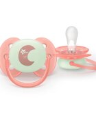 Philips Avent Ultrasoft Night SCF094/02 0-6m dudlík Neutral 2 ks