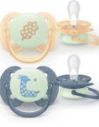 Philips Avent Ultrasoft Night SCF094/03 6-18m dudlík Neutral 2 ks