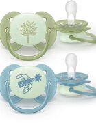 Philips Avent Ultrasoft Night SCF094/05 18+m dudlík Neutral 2 ks