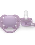 Philips Avent Ultrasoft SCF091/43 6-18 m dudlík Girl 2 ks