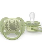 Philips Avent Ultrasoft SCF091/46 6-18 m dudlík Neutral 2 ks