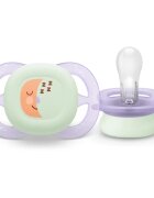 Philips Avent Ultrastart Day&Night SCF075/17 0-2 m dudlík Girl 2 ks