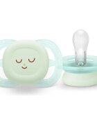 Philips Avent Ultrastart Day&Night SCF075/18 0-2 m dudlík Boy 2 ks