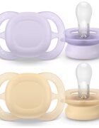 Philips Avent Ultrastart SCF075/11 0-2 m dudlík Girl 2 ks