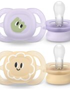 Philips Avent Ultrastart SCF075/13 0-2 m dudlík Girl 2 ks