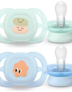Philips Avent Ultrastart SCF075/14 0-2 m dudlík Boy 2 ks