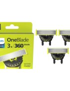 Philips OneBlade 360 QP430/50 náhradní břity for OneBlade 3 ks