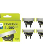 Philips OneBlade 360 QP440/50 náhradní břity for OneBlade 4 ks