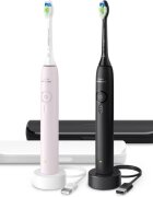 Philips Sonicare 3100 HX4072/42 sonický elektrický zubní kartáček DUO BALENÍ Pink & Black 1 ks