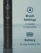 Philips Sonicare 4100 HX4042/52 sonický elektrický zubní kartáček Black 1 ks