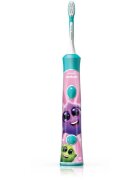 Philips Sonicare For Kids HX6322/04 sonický elektrický zubní kartáček pro děti s Bluetooth Aqua 1 ks