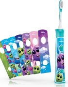 Philips Sonicare For Kids HX6322/04 sonický elektrický zubní kartáček pro děti s Bluetooth Aqua 1 ks