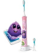Philips Sonicare For Kids HX6352/42 sonický elektrický zubní kartáček pro děti s Bluetooth Pink 1 ks