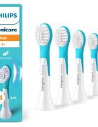 Philips Sonicare For Kids Mini 3+ HX6034/90 náhradní hlavice pro zubní kartáček pro děti 4 ks