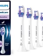 Philips Sonicare Sensitive HX6054/87 náhradní hlavice pro zubní kartáček 4 ks