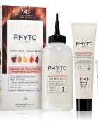 Phyto Color barva na vlasy bez amoniaku odstín 7.43 Copper Golden Blonde 1 ks