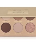 Pierre René Mocha Mousse paletka očních stínů odstín Caffe Latte 6x1.3 g