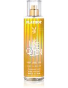 Playboy Like a Queen tělový sprej pro ženy 250 ml