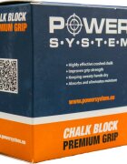 Power System Gym Chalk Block magnéziová kostka 56 g
