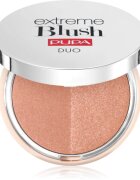 PUPA Milano Extreme Blush Duo kompaktní tvářenka odstín 120 - Radiand Caramel - Glow Spice 4 g
