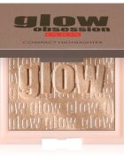 PUPA Milano Glow Obsession kompaktní pudrový rozjasňovač odstín 100 - Light Gold 6 g