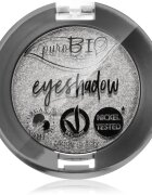 puroBIO Cosmetics Compact Eyeshadows oční stíny odstín 23 Silver 25 g