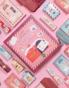 puroBIO Cosmetics Dear Santa SECRET houbička na make-up 2 ks v dárkovém balení 2 ks