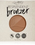 puroBIO Cosmetics Resplendent bronzer – náhradní náplň odstín 01 Pale Brown 9 g