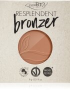 puroBIO Cosmetics Resplendent bronzer – náhradní náplň odstín 05 Warm Brown 9 g