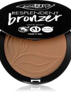 puroBIO Cosmetics Resplendent bronzer s matným efektem odstín 01 Pale Brown 9 g
