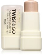 puroBIO Cosmetics Twist&Go krémový rozjasňovač v tyčince odstín 01 Sparkling Wine 5 g