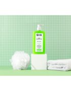 Q+A AHA Exfoliator obnovující tělové mléko s exfoliačním účinkem vůně Golden Vanilla + Coconut 250 ml