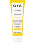 Q+A Ceramide sprchový krém pro posílení kožní bariéry vůně Sweet Almond + Pistachio 250 ml