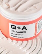 Q+A Collagen tělové máslo s vyživujícím účinkem vůně Golden Pear + Grape 200 ml