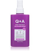 Q+A Heat Protect All-In-One ochranný sprej na tepelnou úpravu vlasů 150 ml