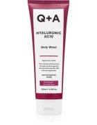 Q+A Hyaluronic Acid hydratační sprchový gel s kyselinou hyaluronovou vůně Fresh Apple + Avocado 250 ml