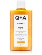Q+A Vitamin C třpytivý olej na tělo vůně Orange Zest + Grapefruit 150 ml