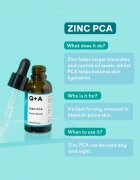 Q+A Zinc PCA denní hydratační krém pro mastnou a smíšenou pleť se zinkem 75 ml