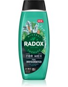 Radox Feel Invigorated sprchový gel pro muže 2 v 1 450 ml