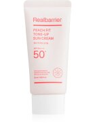Real Barrier Peach Fit Tone-Up Sun Cream ochranný tónovací krém na obličej SPF 50+ 50 ml