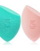 Real Techniques Miracle Mattifying Sponge Duo pěnový aplikátor na make-up 2 ks