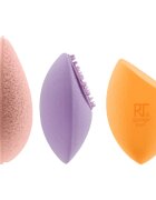 Real Techniques Sponge+ Glow Radiance sada aplikátorů pro perfektní vzhled