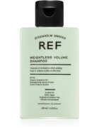 REF Weightless Volume Shampoo šampon pro jemné a zplihlé vlasy pro objem od kořínků 100 ml