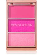 Revolution Blush Icon Palette paleta tvářenek odstín Hot Pink Flag 9.8 g