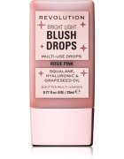 Revolution Bright Light Blush Drops tekutá tvářenka odstín Pink Rosie 23 ml