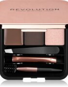 Revolution Brow Sculpt Kit sada pro dokonalé obočí odstín Dark 2.2 g