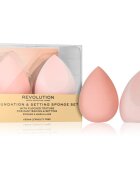 Revolution Conceal & Fix houbička na make-up 2 ks