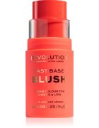 Revolution Fast Base tónovací balzám na rty a tváře odstín Bloom 14 g