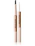 Revolution Fluffy Brow Filter Duo oboustranná tužka na obočí pro fixaci a tvar odstín Ash Brown 0.12 g